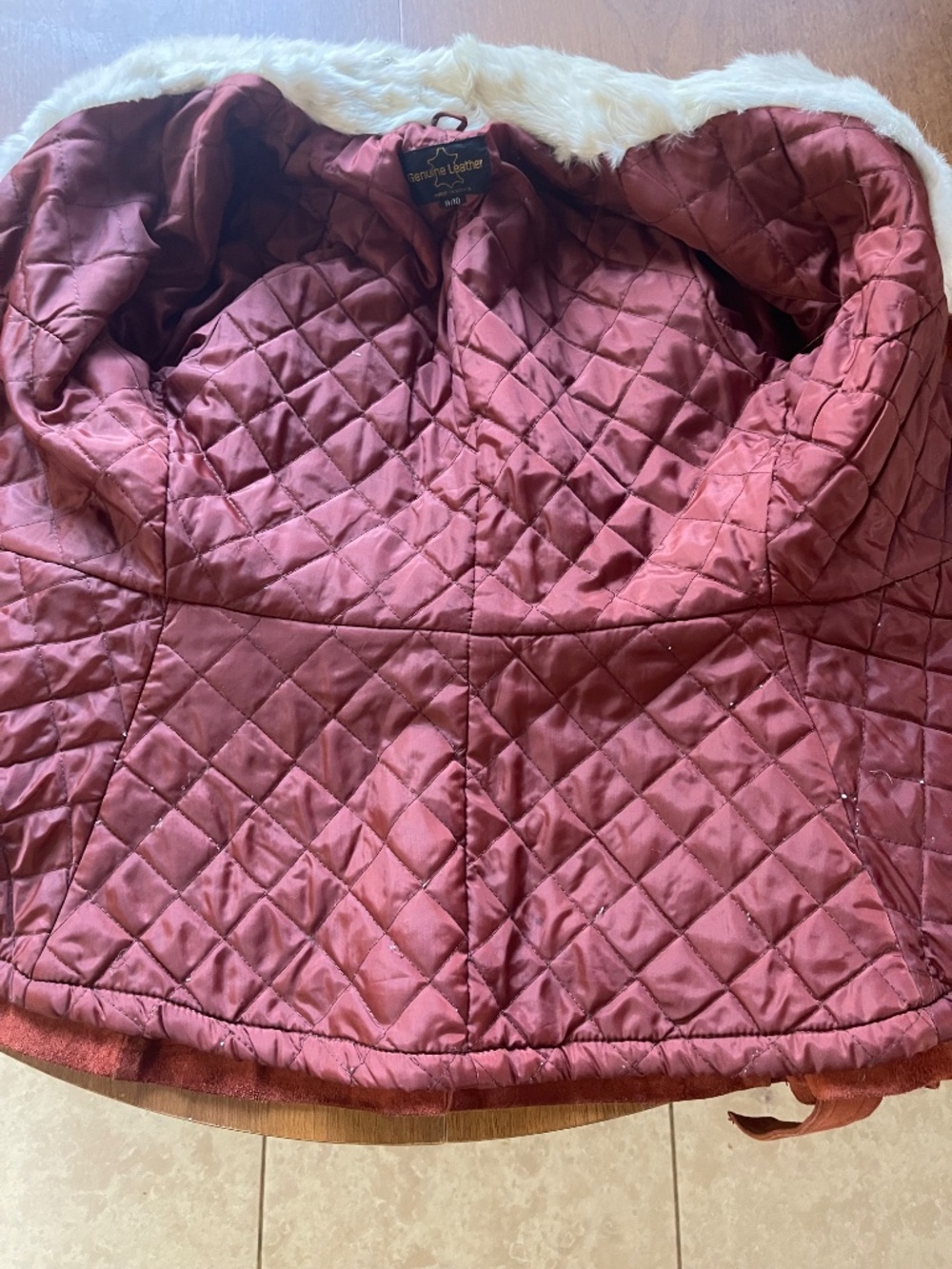Leather and fur jacket - Picture 9 of 9
